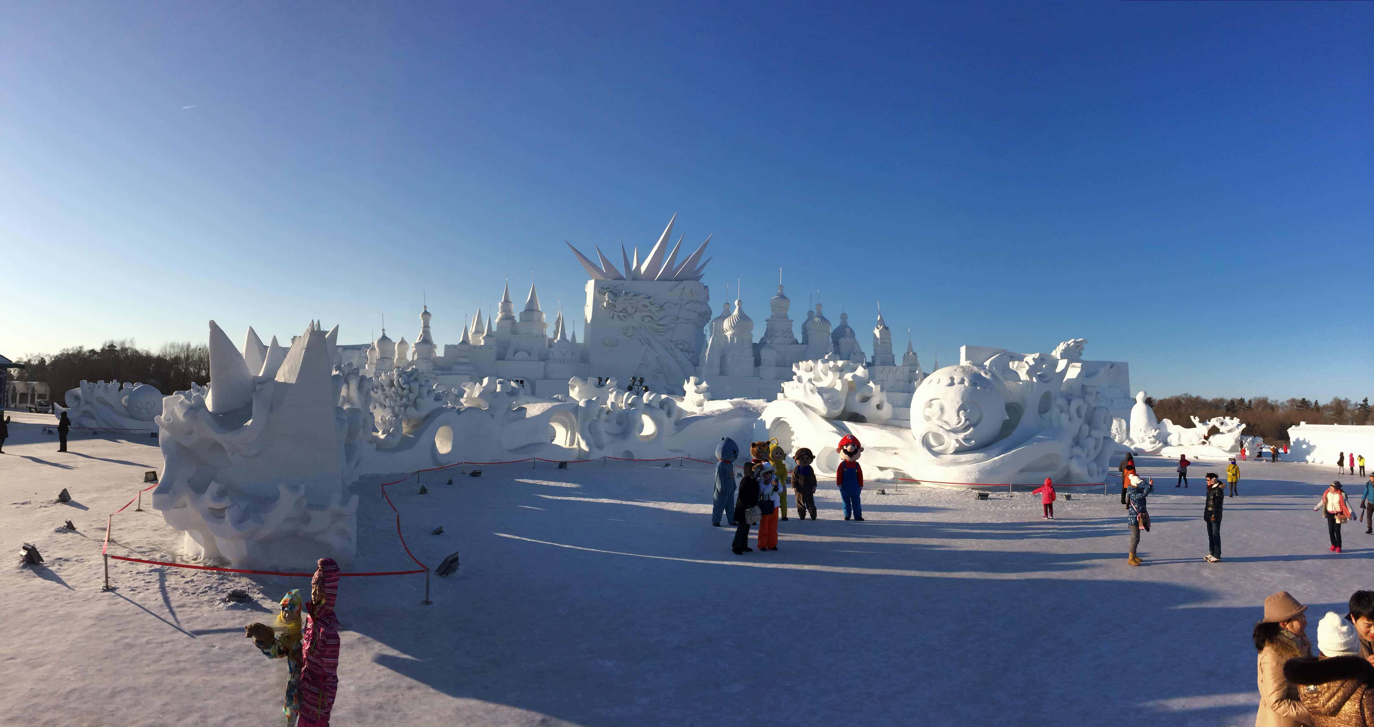 昌吉庭州冰雪节图片