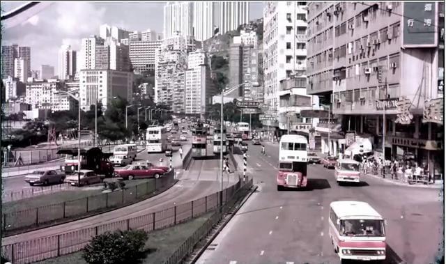 舊照片70年代的香港和臺北