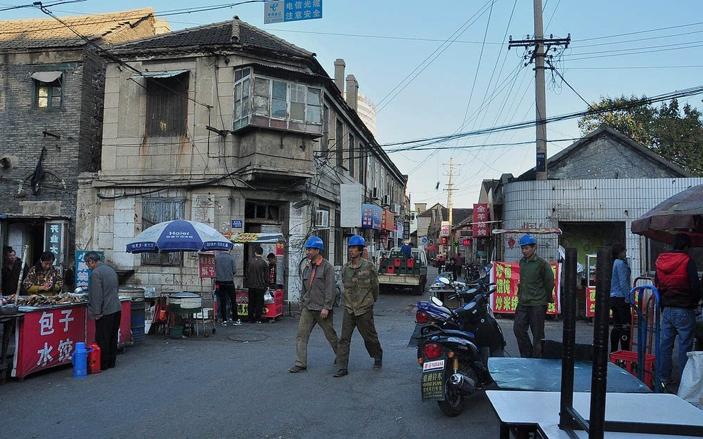 烟台大马路老照片图片