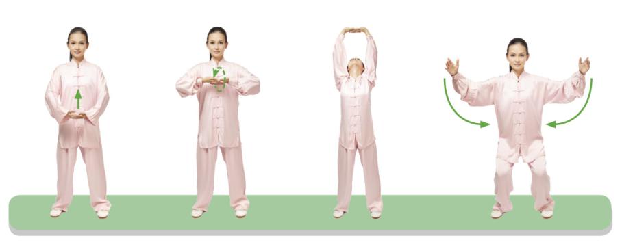 一日教你学一式 八天练成八段锦——美女医师高清演示版