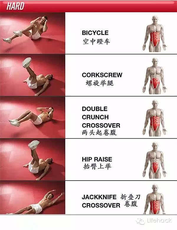 练腹肌方法最有效图片