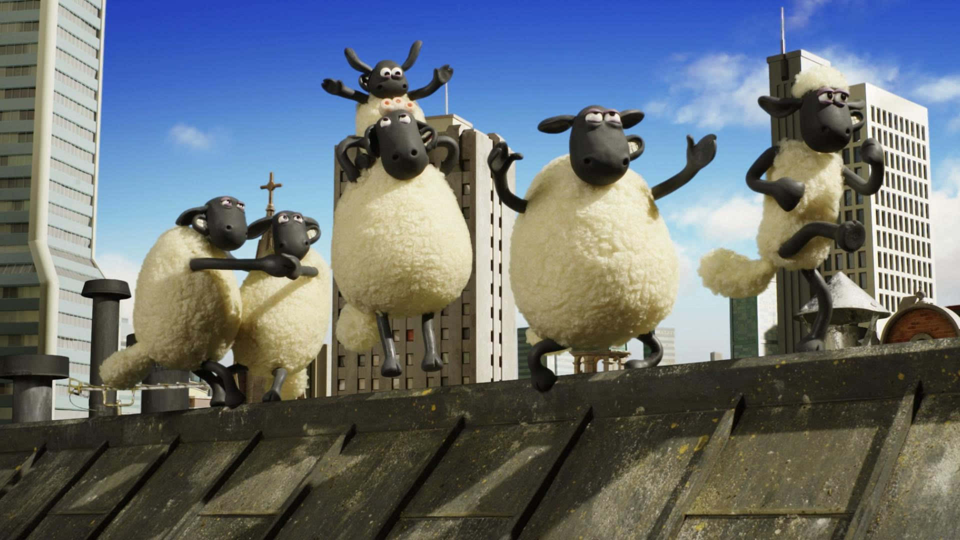 《小羊肖恩》大电影新版片尾曲mv曝光 英国最红的羊舞来了!