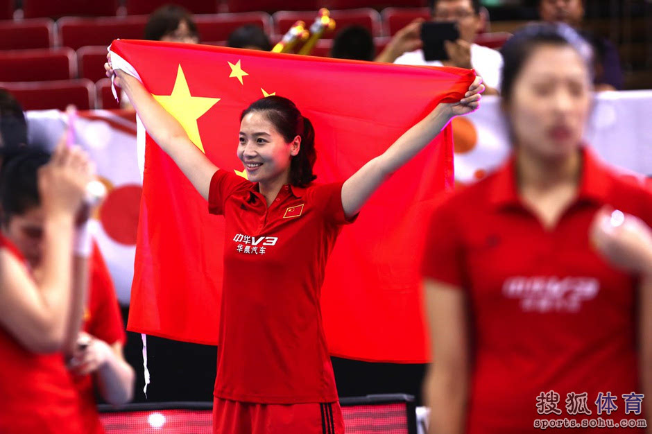 北京时间9月6日,2015年第12届女排世界杯在名古屋落下帷幕,中国女排