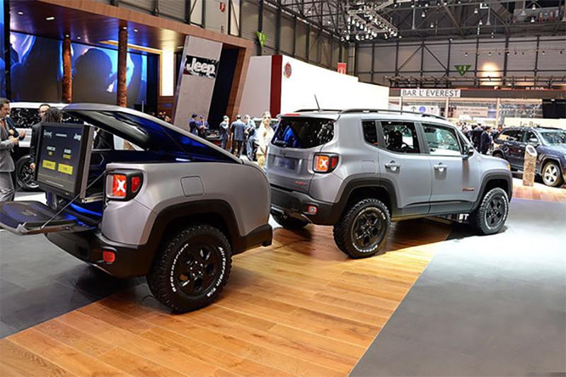 jeep 自由侠 hard steel 概念车1 月份在 ces 上发布的奔驰 f015