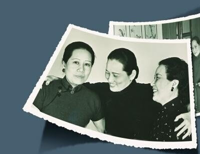 宋家三姐妹年轻时照片图片