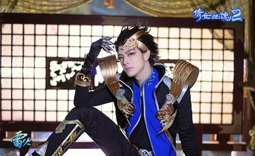 《无心烛》献歌也献颜,歌曲mv中放送了小小白cosplay男偃师的海量照片