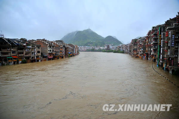 镇远县普降大雨受洪涝灾害 损失1100余万元