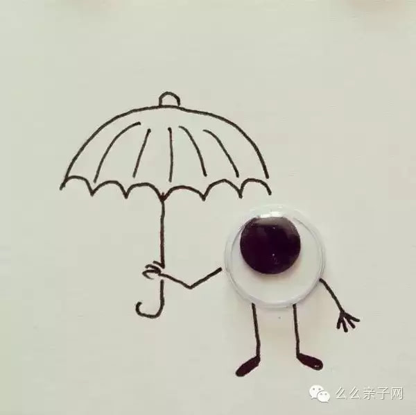 让脑洞大开的简笔画特别有趣马上和孩子一起开画
