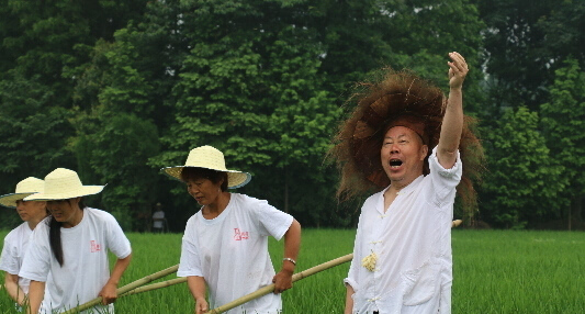 成都:都江堰 柳街 薅秧歌民俗文化节启动