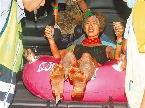 昆山爆炸遇难女尸图片