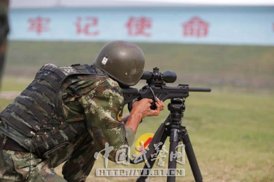 北京武警用国际标准考核特战兵 新狙已批量装备
