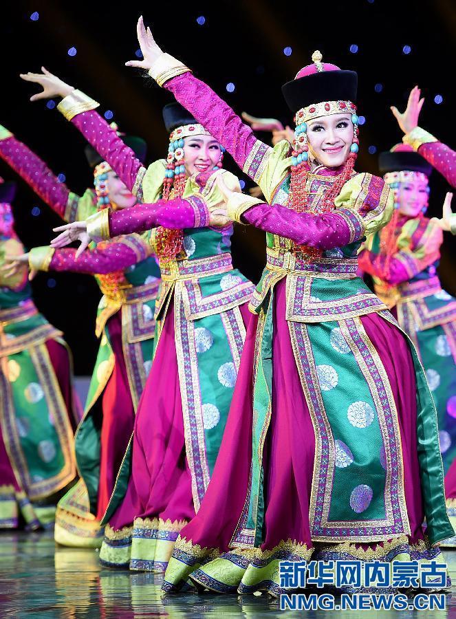 蒙古舞蹈妆容图片