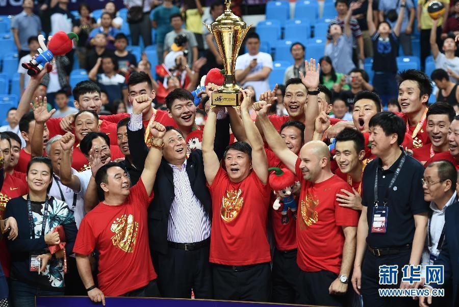 中国男篮第16次夺亚锦赛冠军 获里约奥运会入场券
