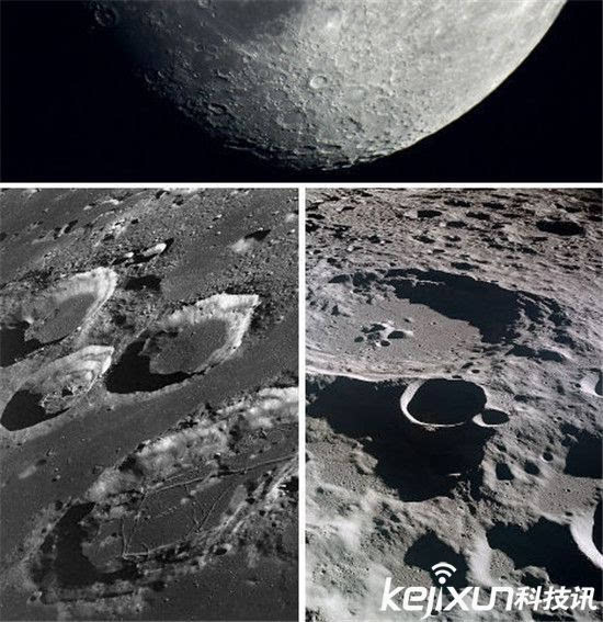 月球上城市遗迹图片图片