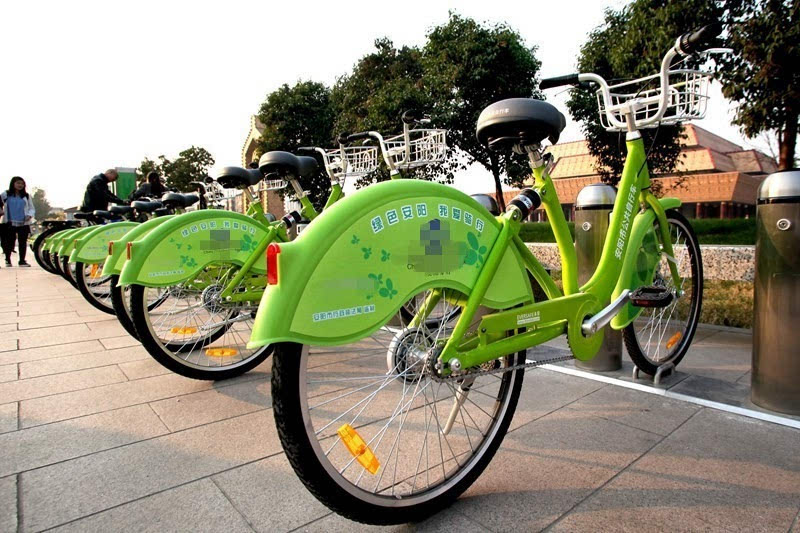 (毕兴世 李世奎 摄 )多彩生活 骑行天下的安阳公共自行车系统智能化