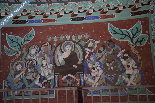 拉卜楞寺壁画图片