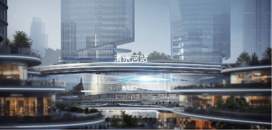 罗湖清水河超级枢纽城来了三线换乘高速城际