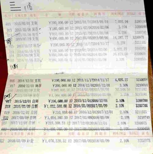 经证实涉案存折中的流水信息系伪造。图片由受访者提供涉案银行认为储户