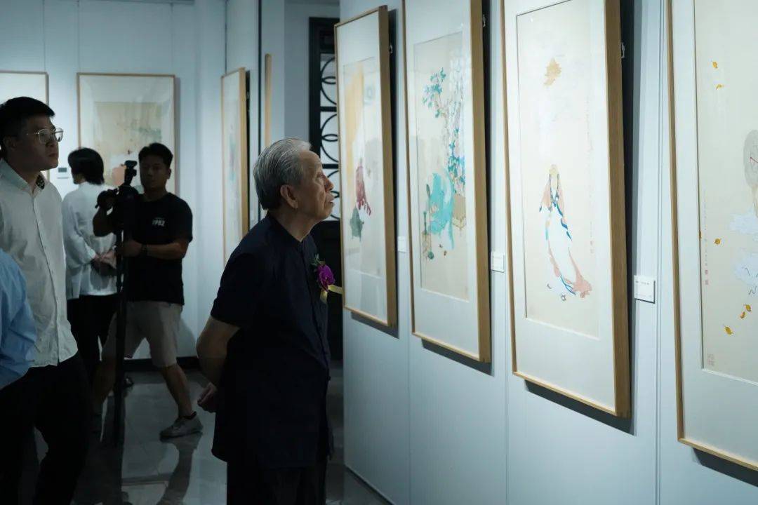 丹青供养—李巍松工笔重彩精品展在42工坊艺术馆圆满开幕