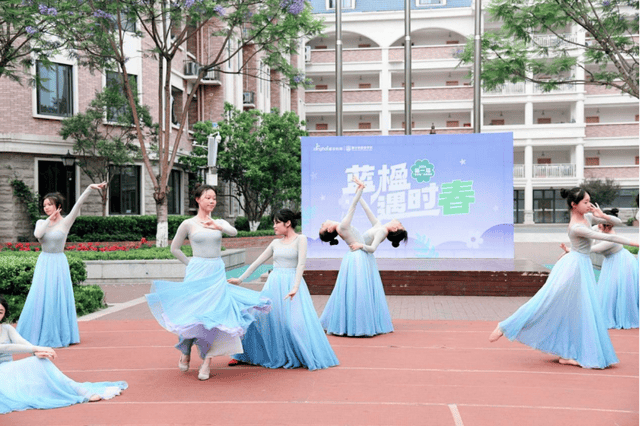 蓝花楹下，新川16位女孩“舞”出生命最美的声音！！