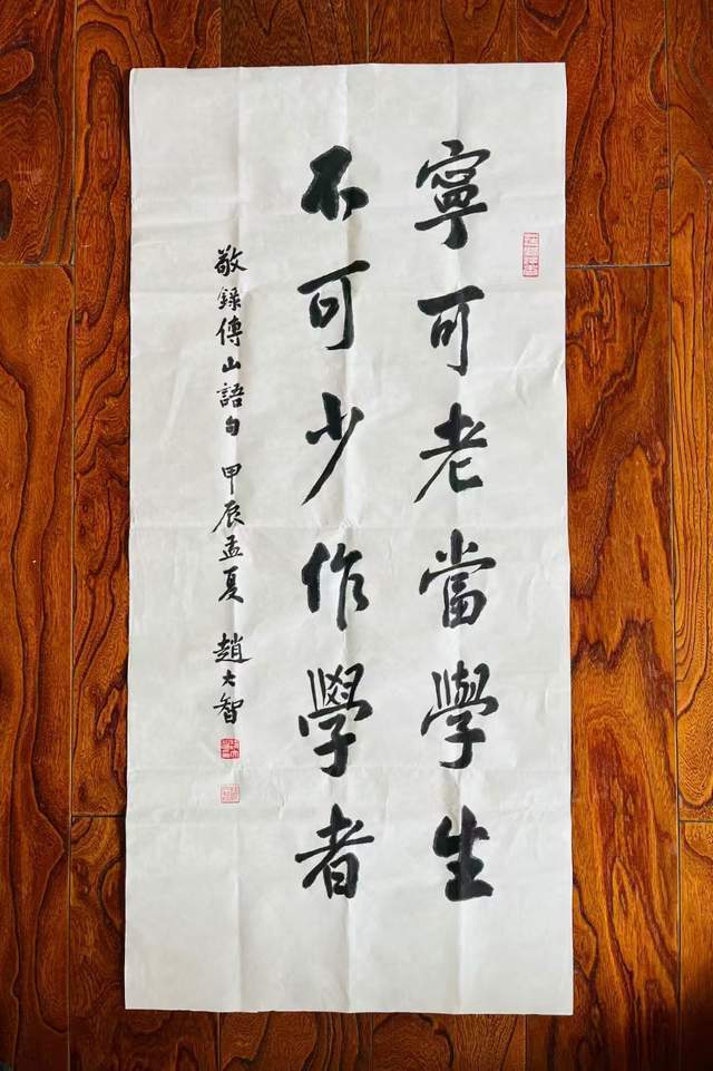 著名书法家赵大智先生作品赏析